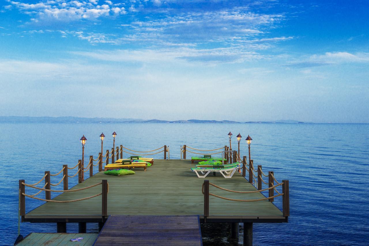 Kayalar Blue Beach Hotel Sazlı Εξωτερικό φωτογραφία